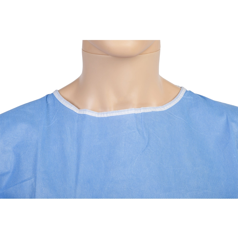 Disposable Medical Surgical Sterile Nonwoven Isolation Gown for Hospital Clinics