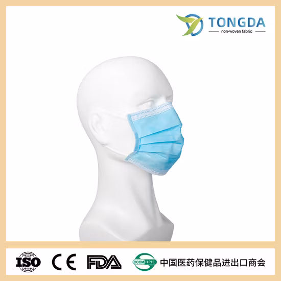 Masque protecteur dans l’industrie médicale, alimentaire et de beauté