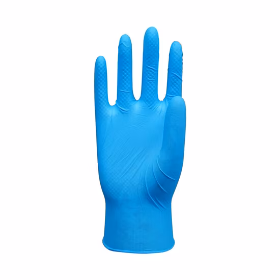CE FDA Violet/rose poudre d'approvisionnement médical jetable Violet bleu Nitrile examen sans Latex examen vinyle Non