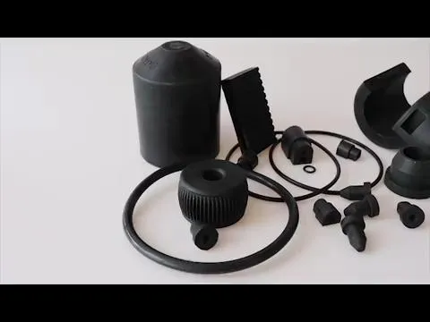Pieds de pare-chocs en caoutchouc coniques de protection de l'environnement pour l'équipement de machine d'instrument de chaise de table de meubles avec la rondelle de joint en métal